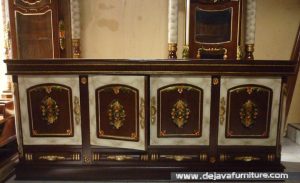 Buffet Peluru Marmer