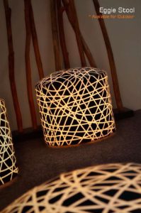 Eggie Stool Lamp