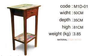 Jepara Vintage Cabinet Magazine