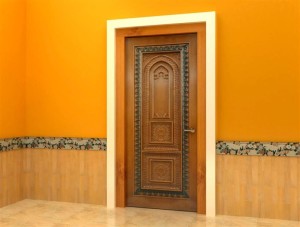 Pintu Jati teak door arabic door