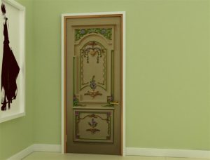 Pintu Jati teak door cup door