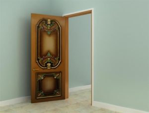 Pintu Jati teak door 4