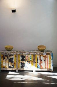 Lemari Kayu Bekas Kapal