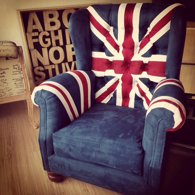 Union Jack Single Chair