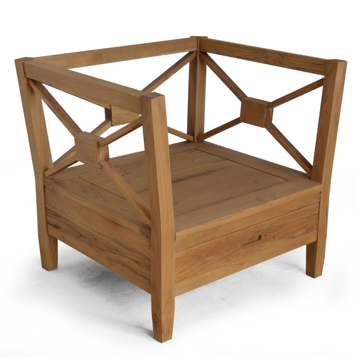 Kursi tamu minimalis kayu jati