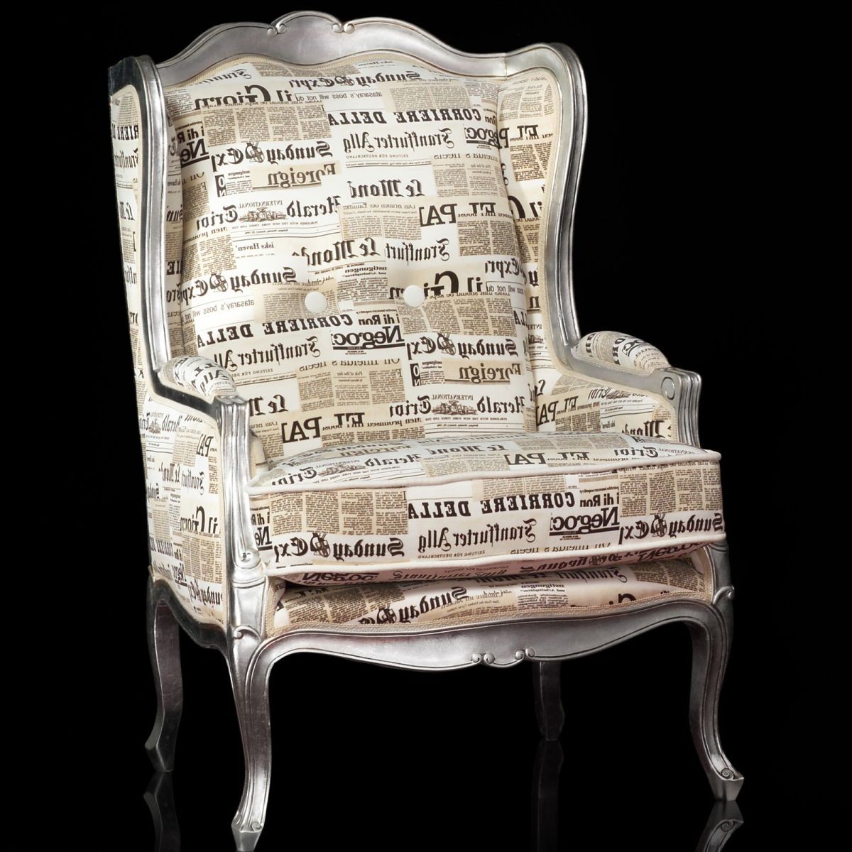 Louis XV bergere wings