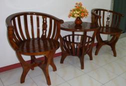 Kursi teras mangkok