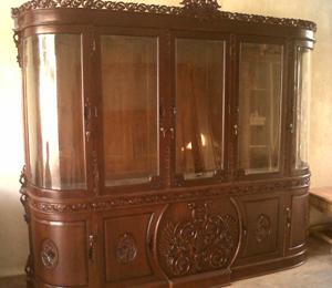 Lemari Pajangan Mawar 5 Pintu