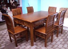 Meja Makan Kartini salur 6 kursi