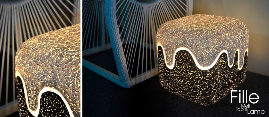 File Melt Table Lamp