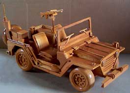 M-151 open roof miniature