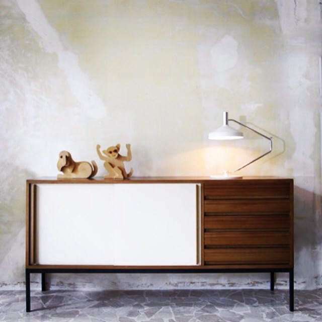 Buffet Jati Sideboard Vintage Retro Furniture 1966