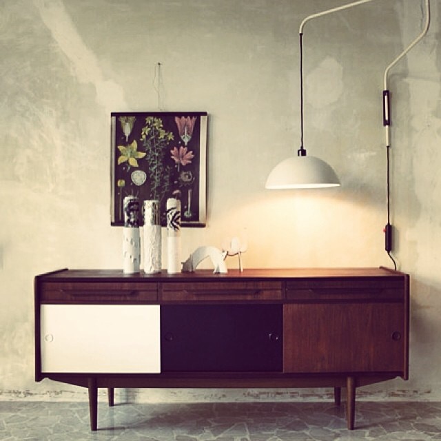 Buffet Jati Sideboard Vintage Retro Furniture 1950