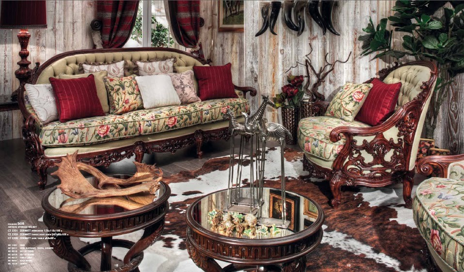 Sofa Mewah Finishing Natural
