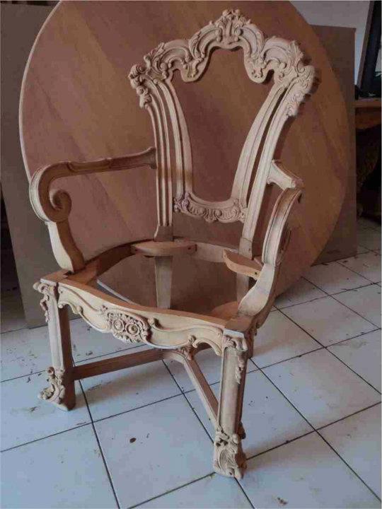 Unfinised Classic Dining Chairs