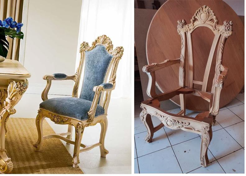 Unfinished Classic Dining Chair