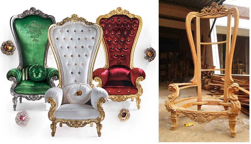 Unfinished Classic King Chairs