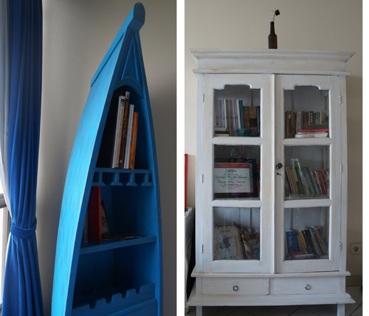 Boat Books Cabinet