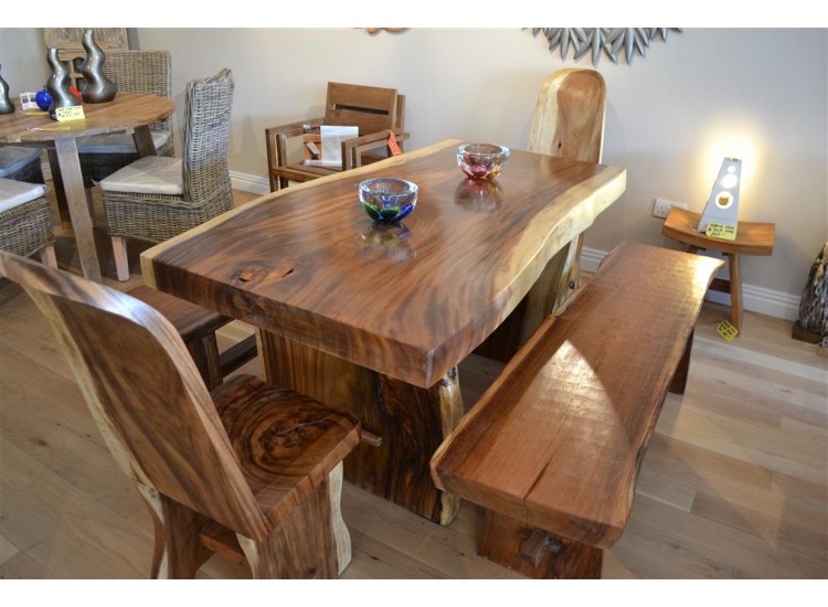 trembesi meja makan Table