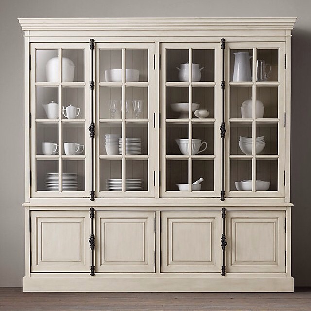 Vintage Display Cabinet 4 Door