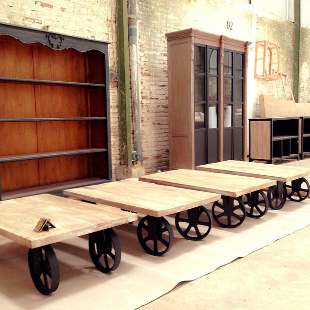 French Vintage Shelves Cabinet