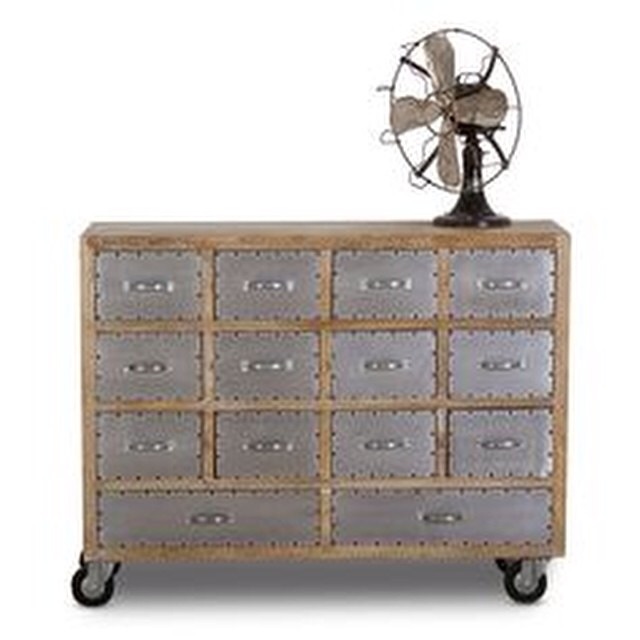 Zinc Vintage Chest Drawers SFC-003