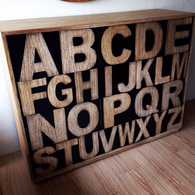 Alfabet Chest Drawer