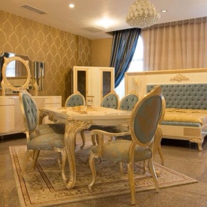 Blue Stylish Dining Room Set