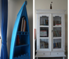 Boat Books Cabinet